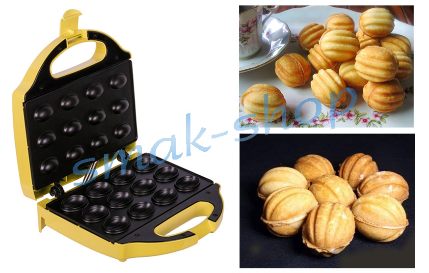 Nuts Oreshki Oreshnitsa Electric Mold Maker Dish Cookie Form Baker 12 pcs Russia